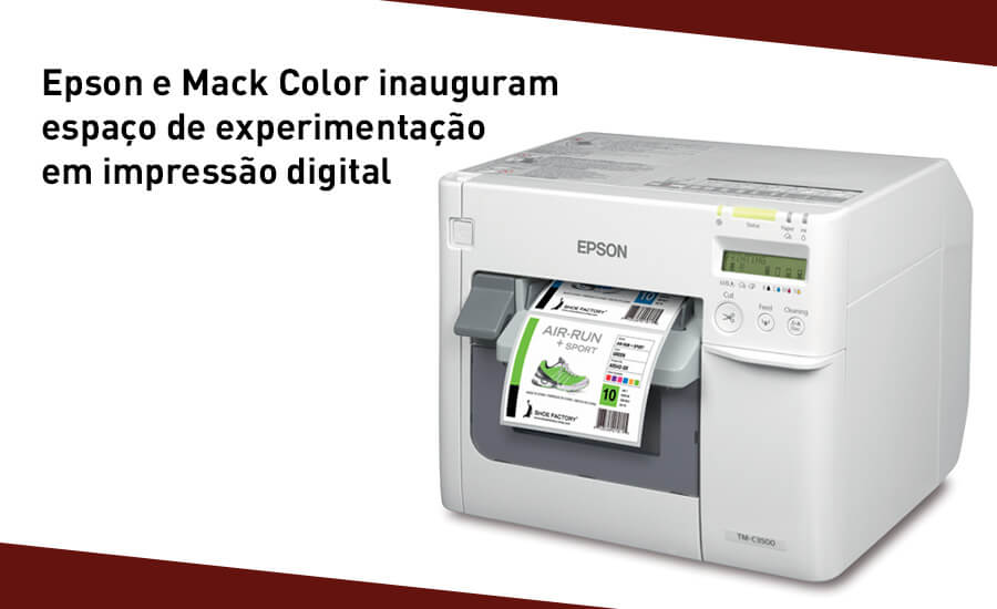Epson e Mack Color inauguram espaço de experimentação em impressão digital