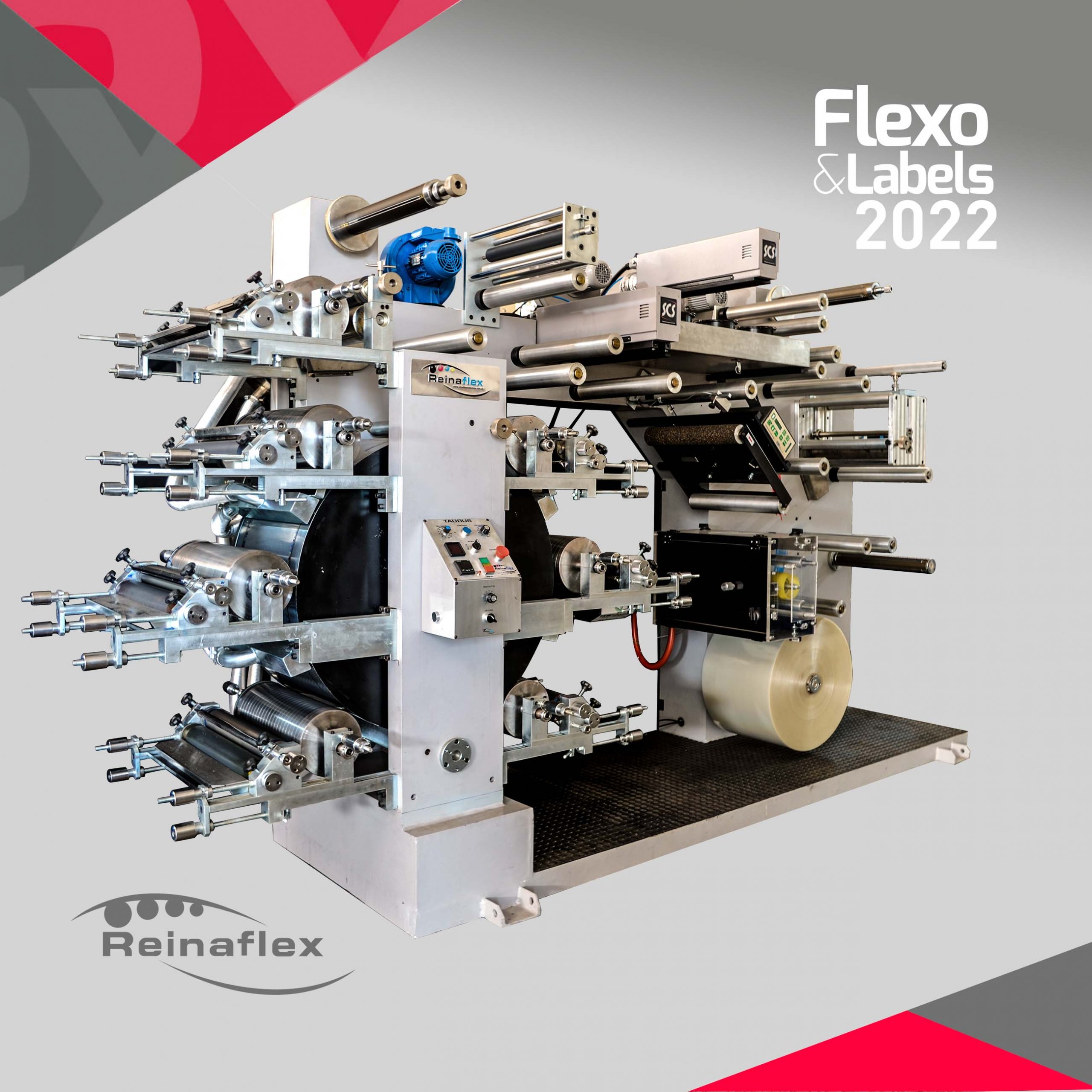 Tendo a Taurus Plus como lançamento, Reinaflex projeta sucesso na Flexo & Labels 2022